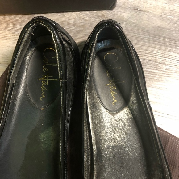 GUC Cole Haan black patent Brigham Ballet II 6.5 - Picture 7 of 8